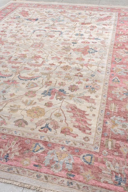 Vintage Oushak Area Rug (10' x 13')
